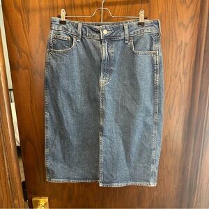 GAP Blue Denim Skirt